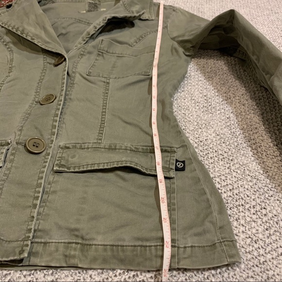 Z. Cavaricci Vintage Olive Green Utility Jacket - Picture 9 of 10